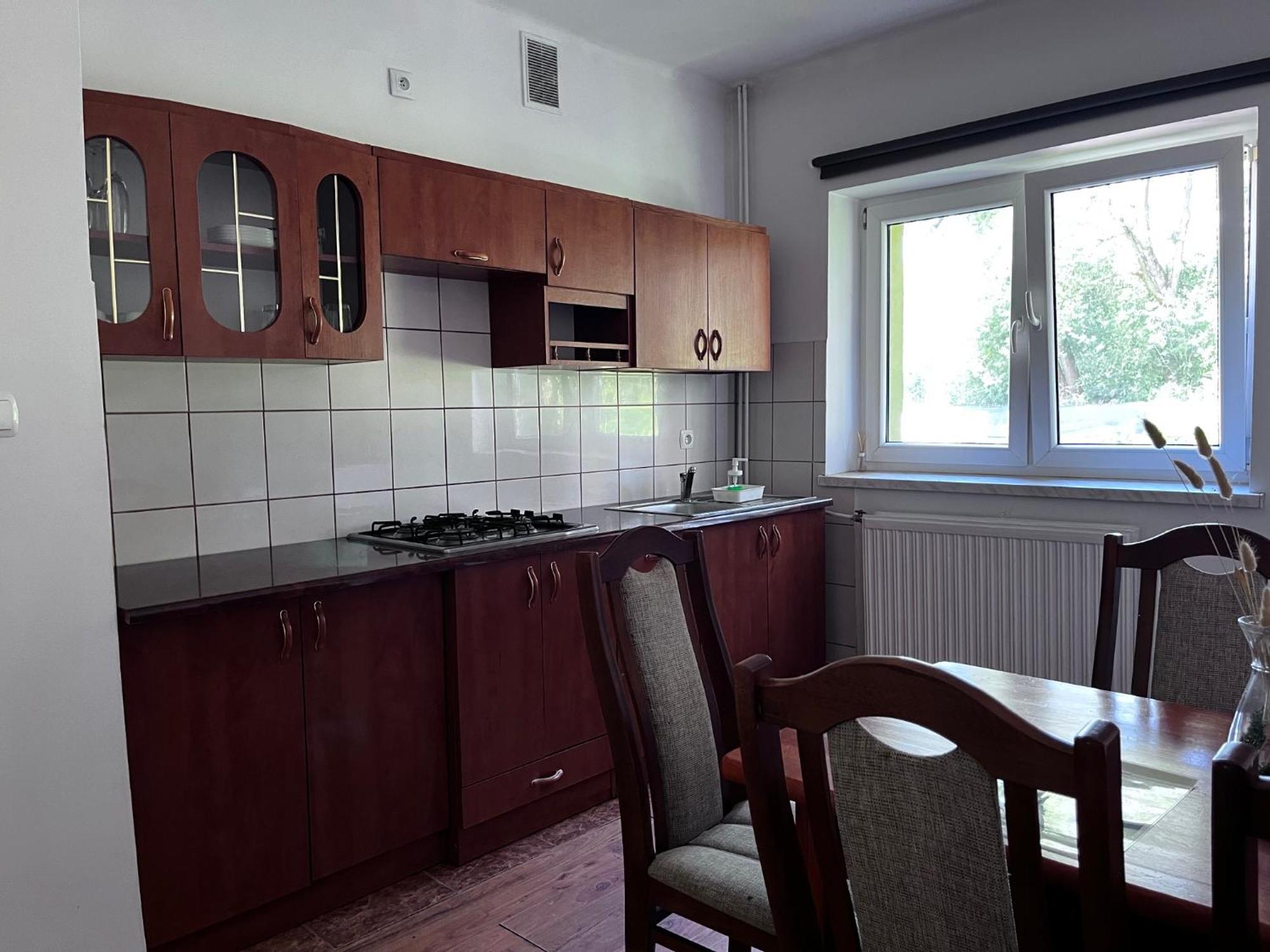 Osrodek Volfcamp Kwaszenina Daire Arłamów Oda fotoğraf